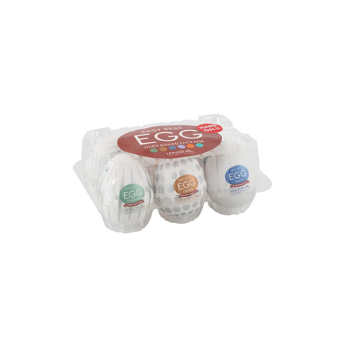 TENGA - Egg Variety Pack Hard Boiled - Set van 6 masturbators